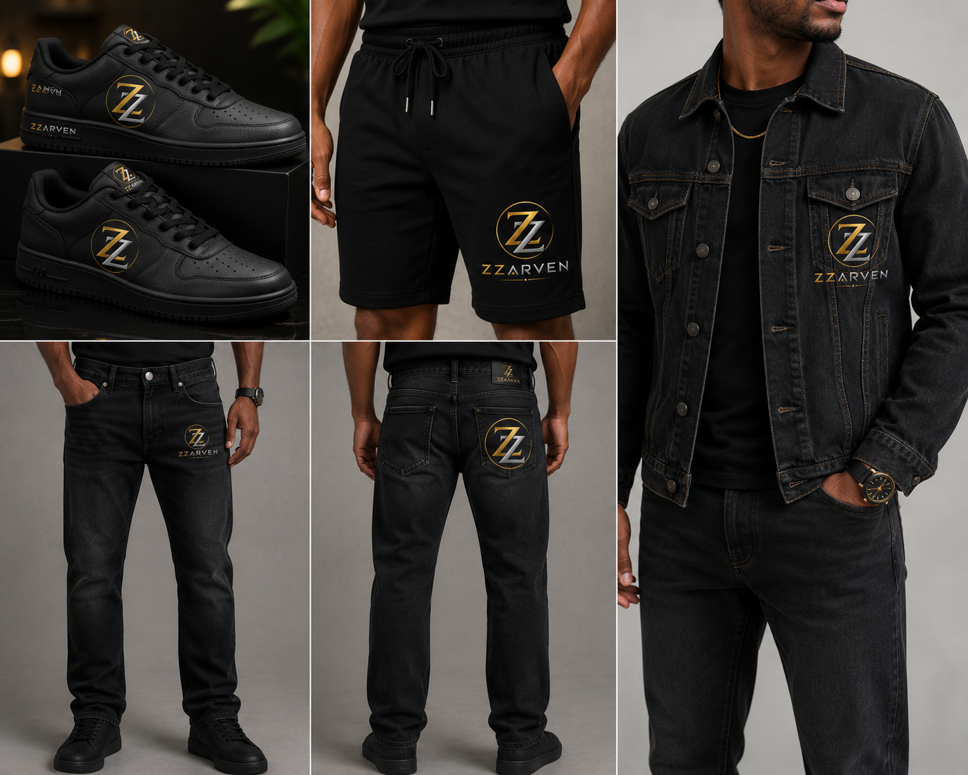 Jacket, Shorts & Sneaker Sets