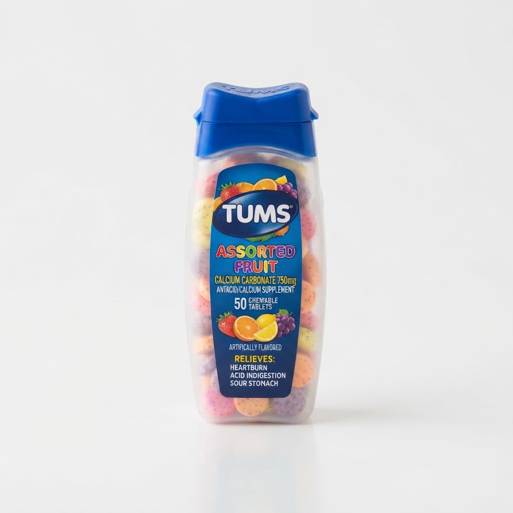 Antacid — Calcium Carbonate (Tums-style)