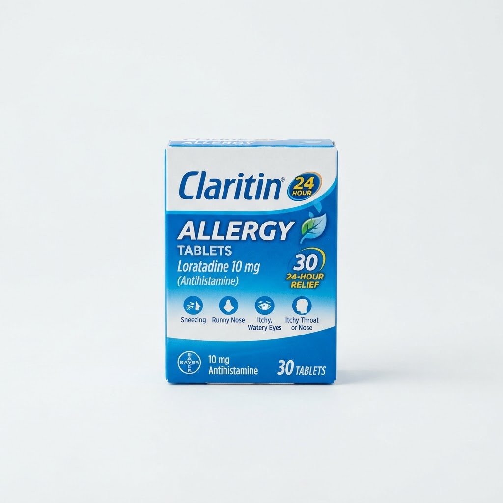 Allergy Relief — Loratadine (Claritin-style)