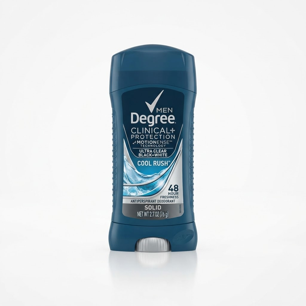 DEGREE MEN'S SOLID COOL RUSH DEODORANT 2.7OZ
