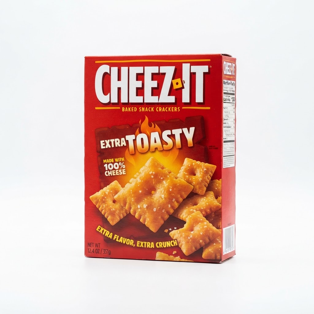 Cheez-It Extra Toasty Crackers 12.4oz Box