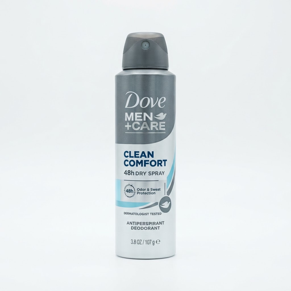 DOVE MEN + CARE DOVE MEN+CARE DEODORANT SPRAY CLEAN COMFORT FOR MEN 3.8 OZ