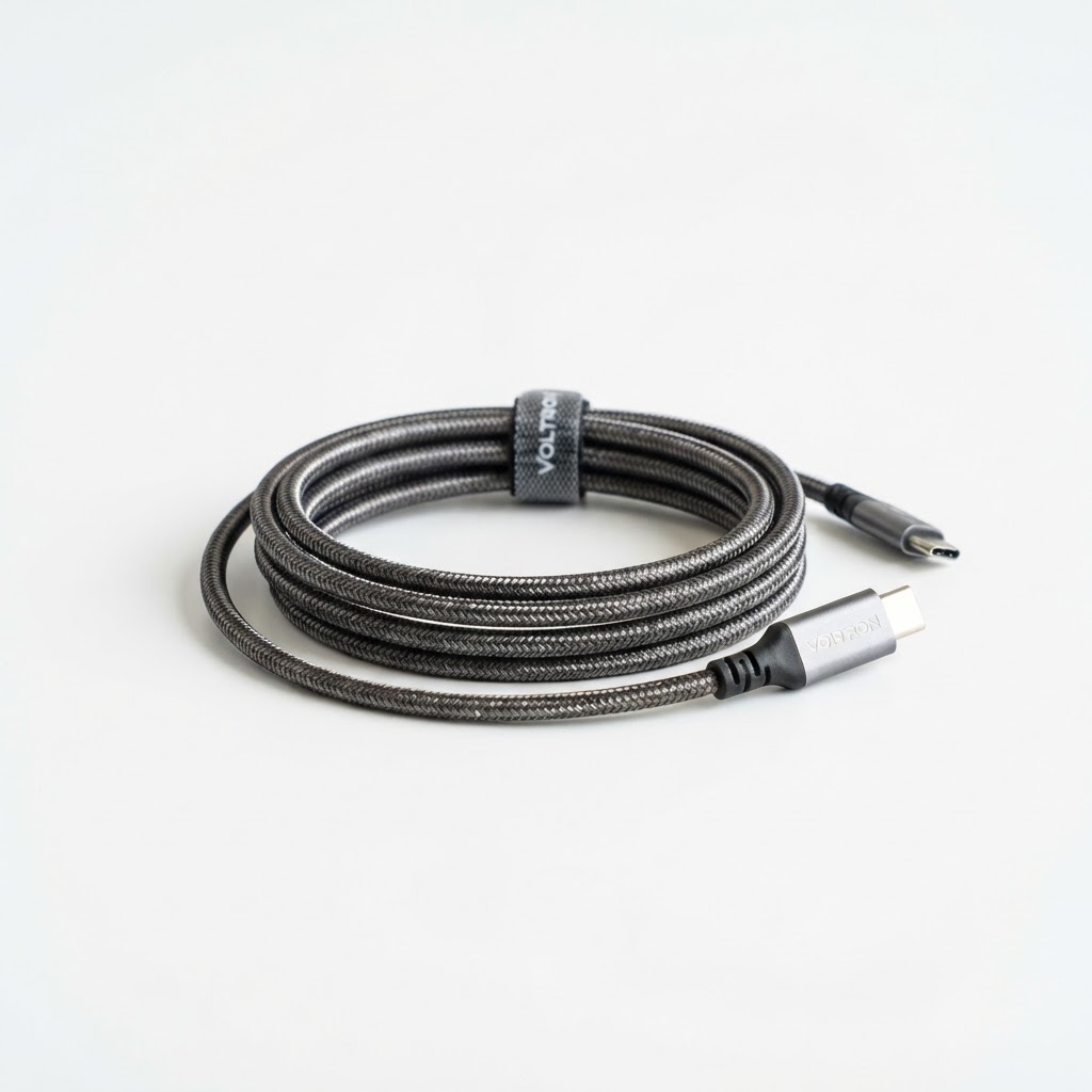 USB-C Charging Cable, 6ft, Braided