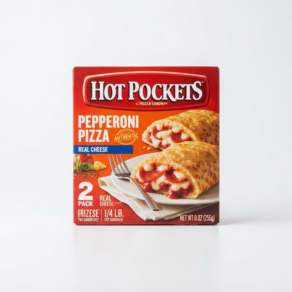 Hot Pockets Pepperoni Pizza Frozen Sandwich 2-Pack 9.4oz