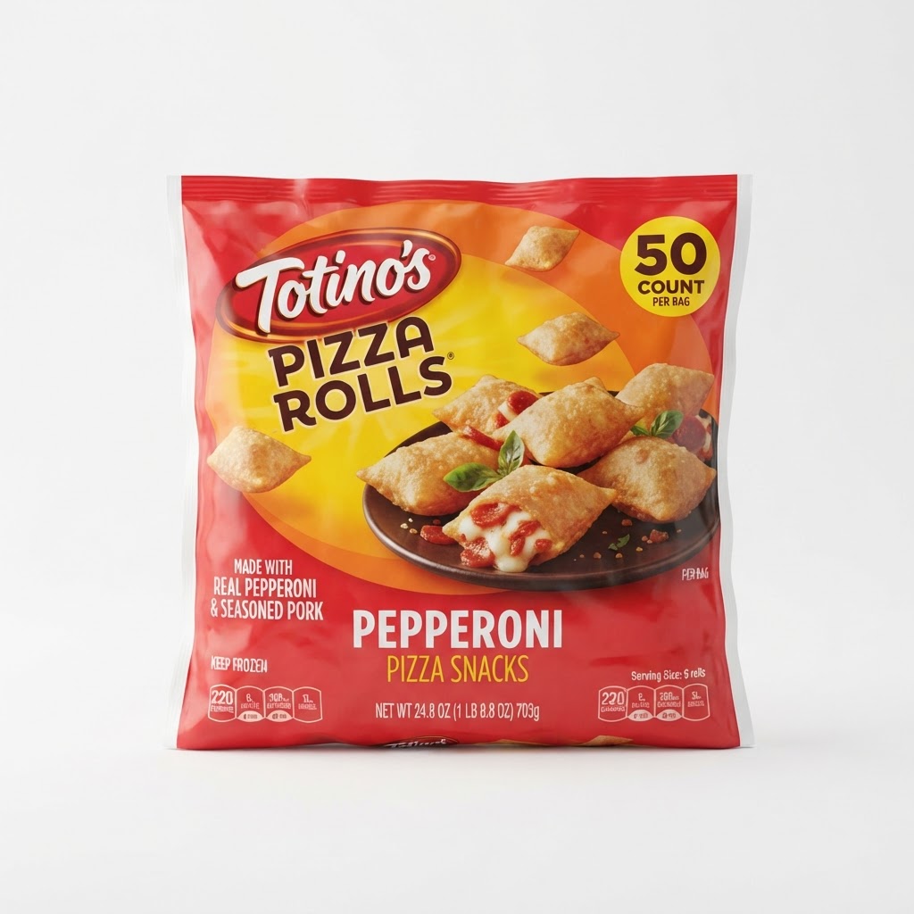 Totino's Pizza Rolls Pepperoni 50 Count 19.8oz