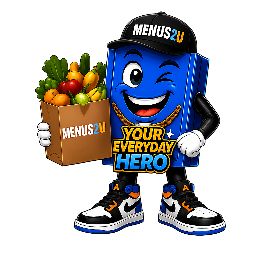 Menus2U Mascot