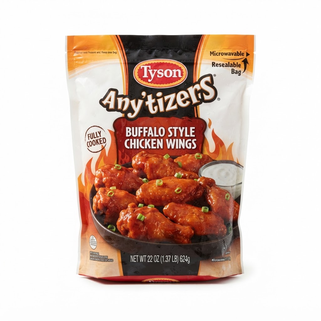 Tyson Any'tizers Buffalo Style Chicken Wings 22oz