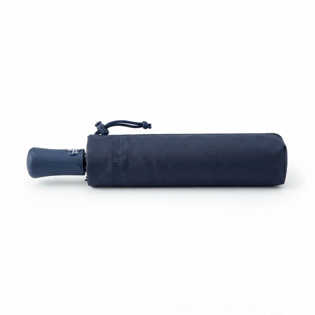Compact Travel Umbrella, Wind-Resistant