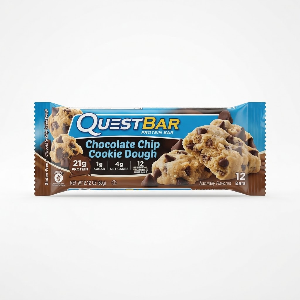 Quest Bar Chocolate Chip Cookie Dough 2.12oz