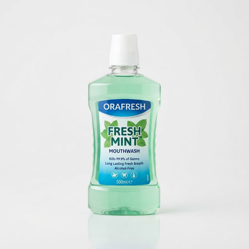 Mouthwash 500ml Fresh Mint