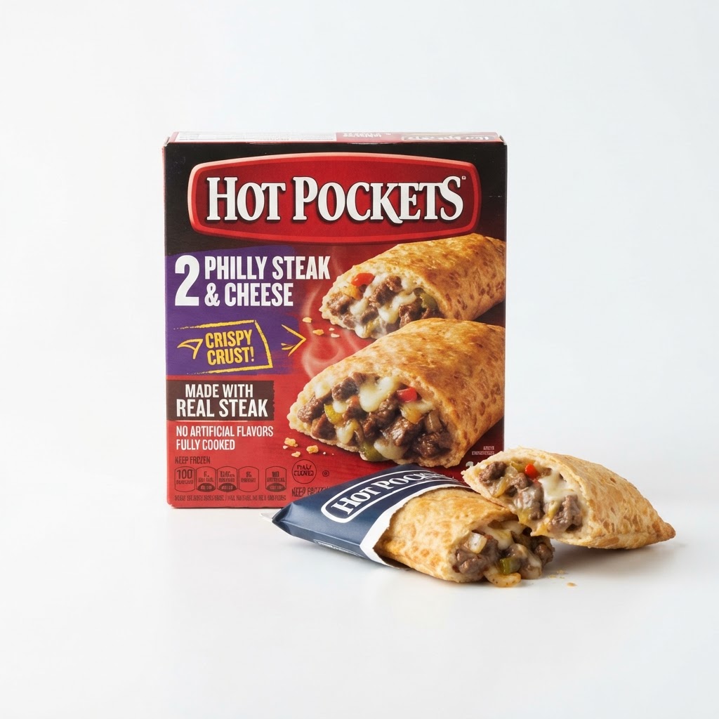 Hot Pockets Philly Steak & Cheese Frozen Sandwich 2-Pack 9.4oz