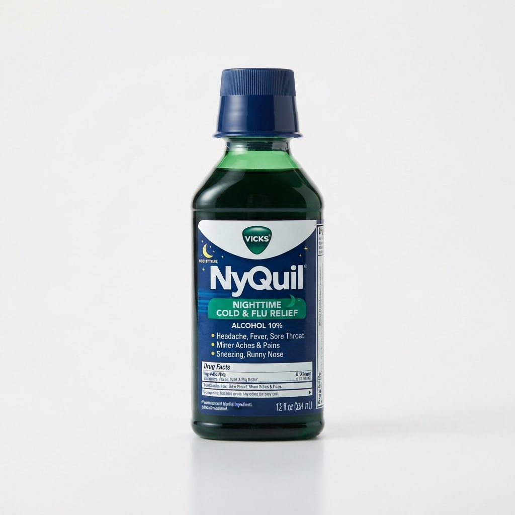 Cold & Flu Nighttime Relief (NyQuil-style)