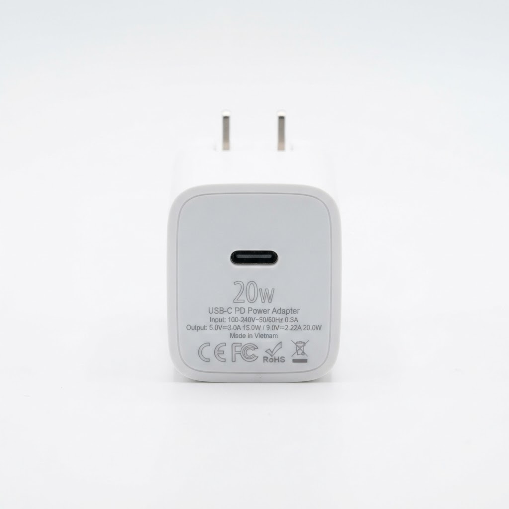 USB Wall Charging Block, 20W Fast Charge