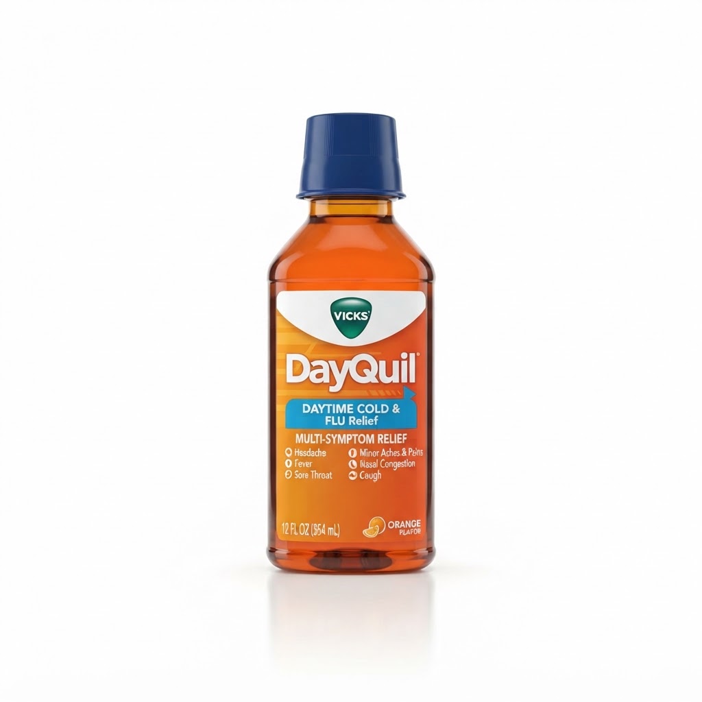 Cold & Flu Daytime Relief (DayQuil-style)