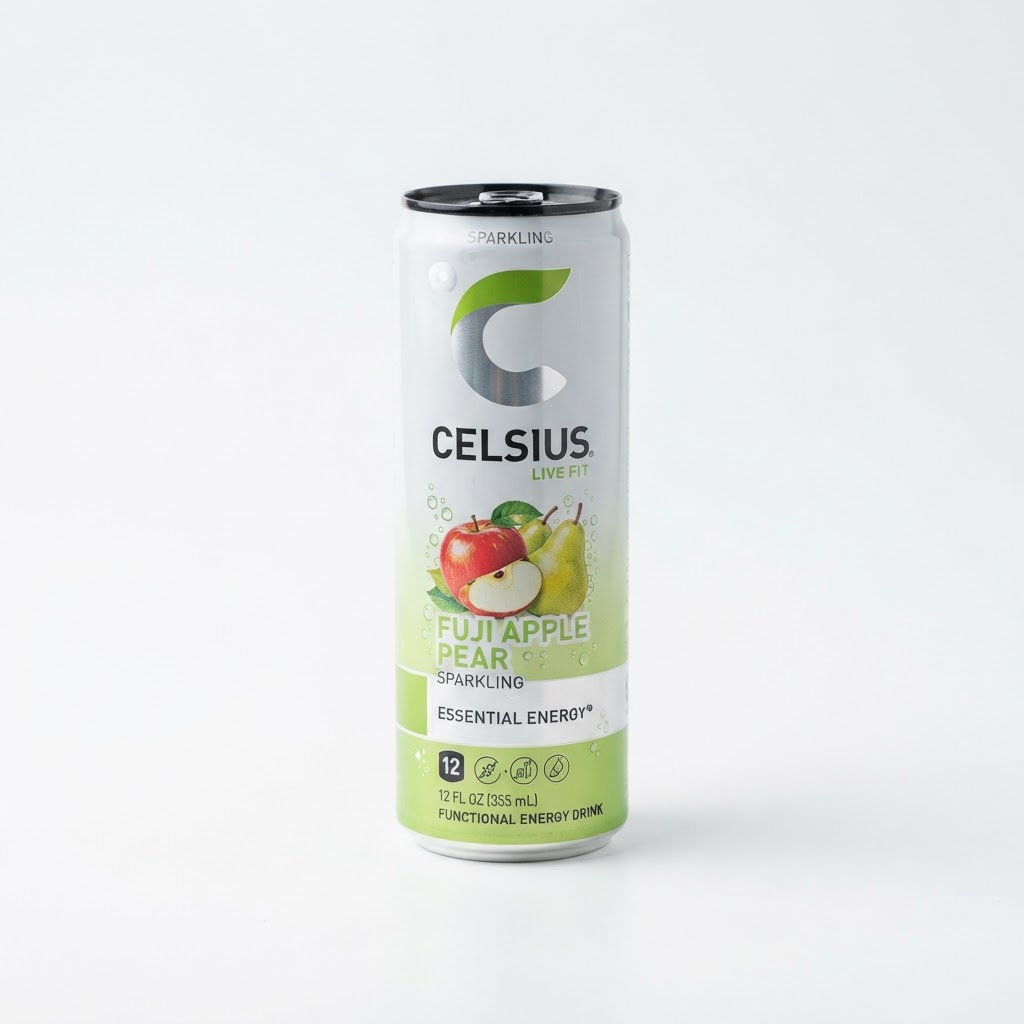 Celsius Fuji Apple Pear 12oz Can
