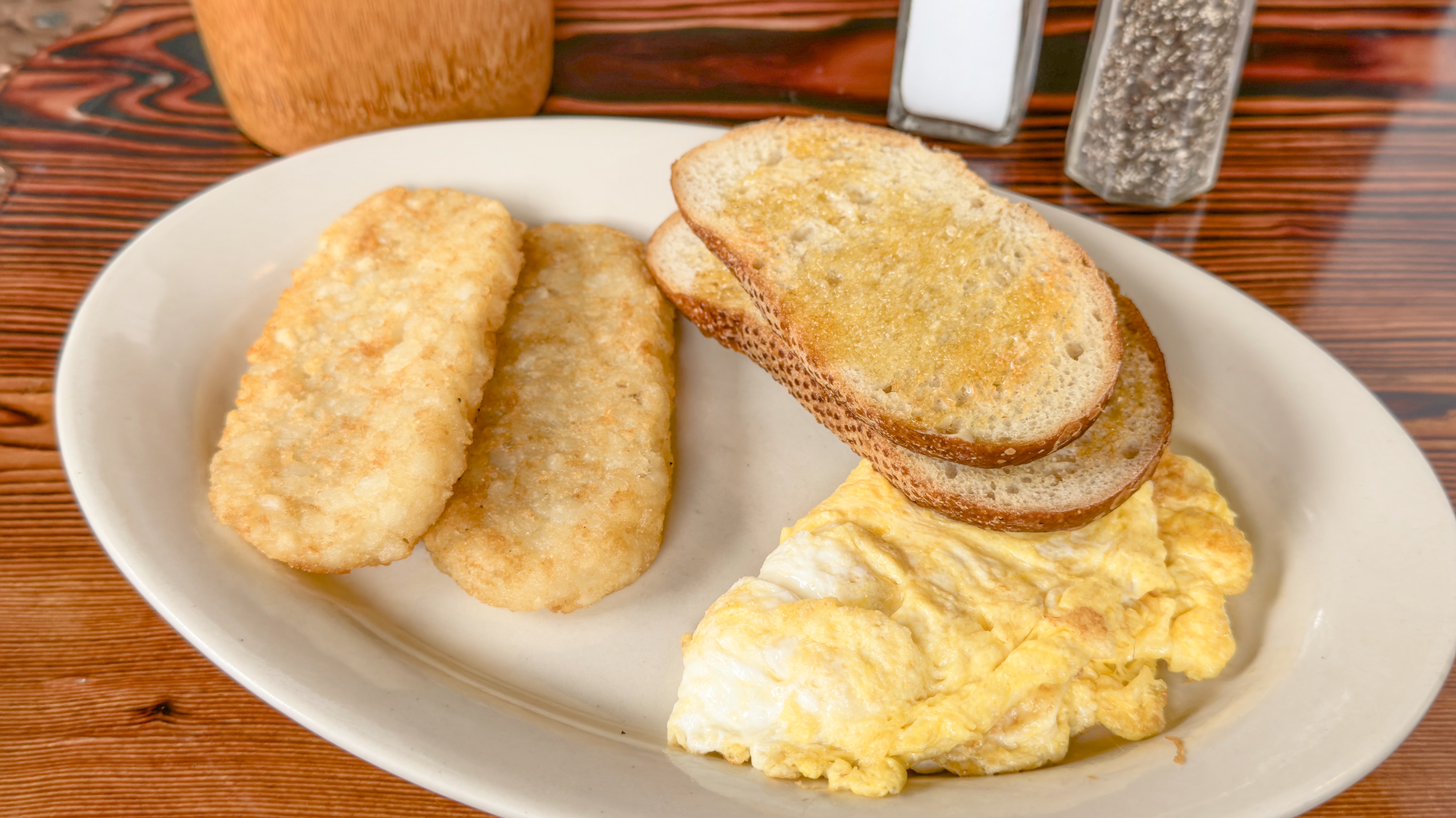 2 Eggs with Hash Brown & Toast