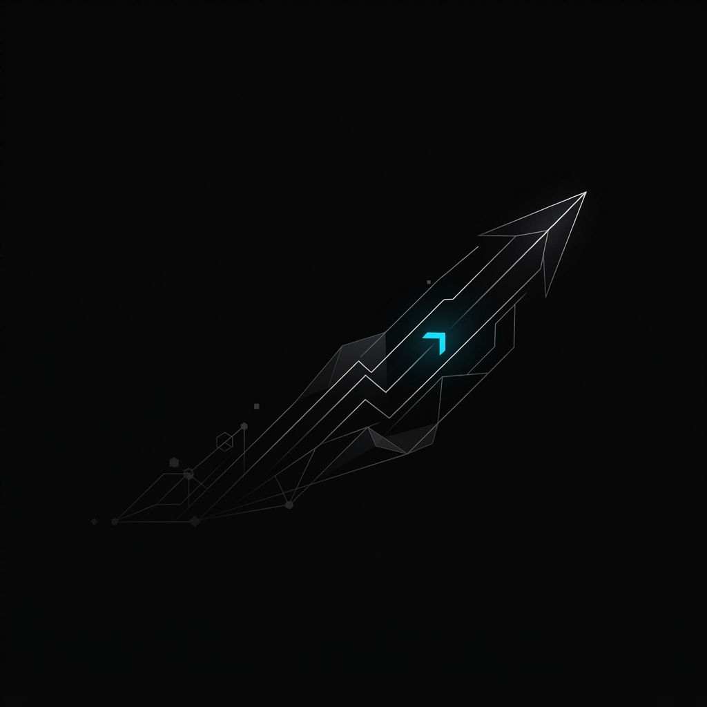 A clear ascending path of precise geometric lines — PocketFounder OS support