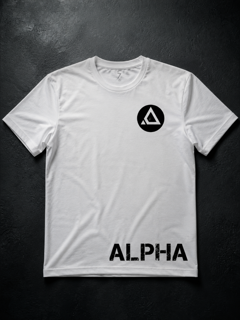 Alpha Tee — White