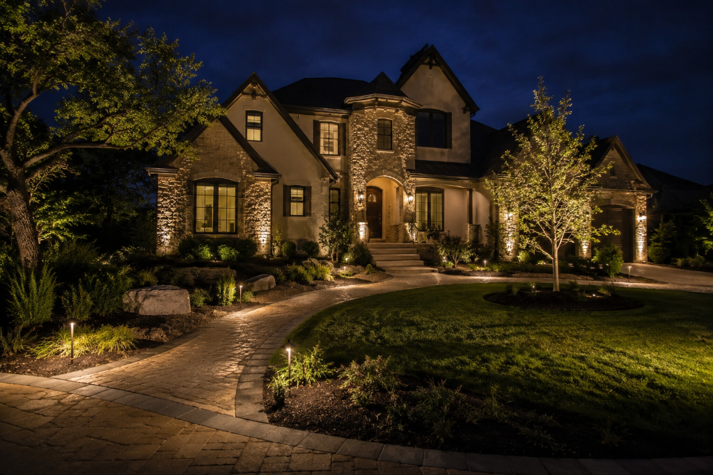 Luxury outdoor lighting