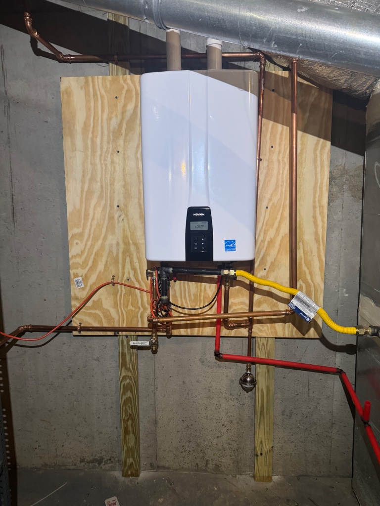 Tankless Water Heater Install