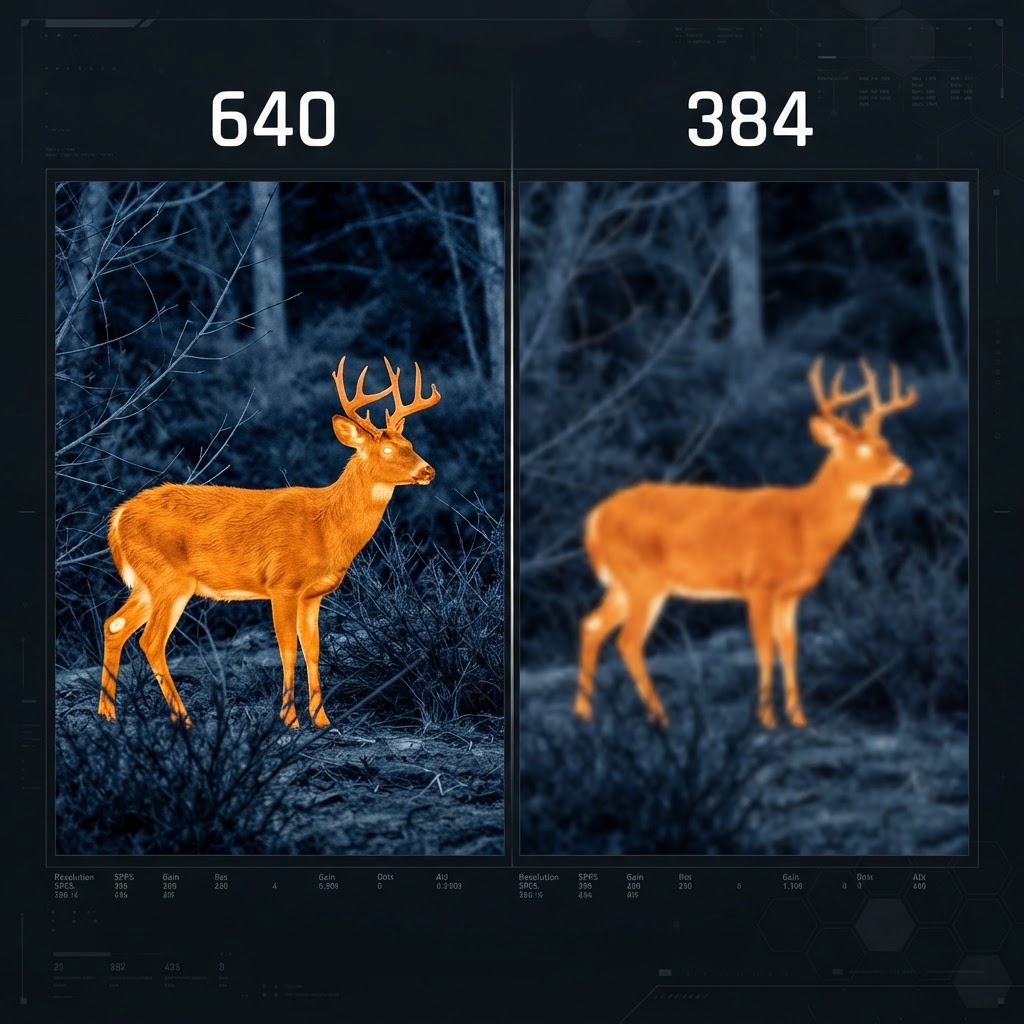 640 vs 384 Thermal Sensor Resolution: What Actually Matters in the Field