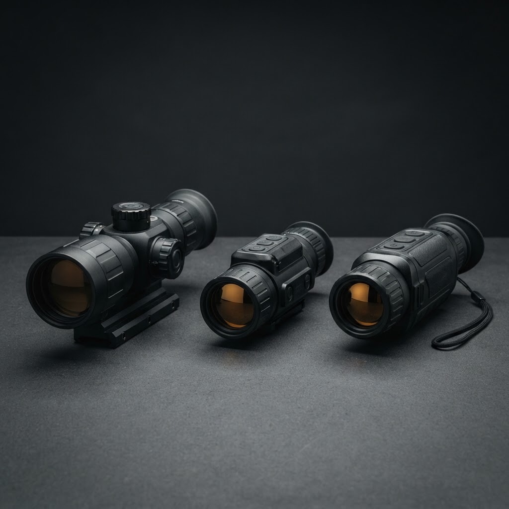 Dedicated Scope, Clip-On, or Monocular? Choosing Your Thermal Format