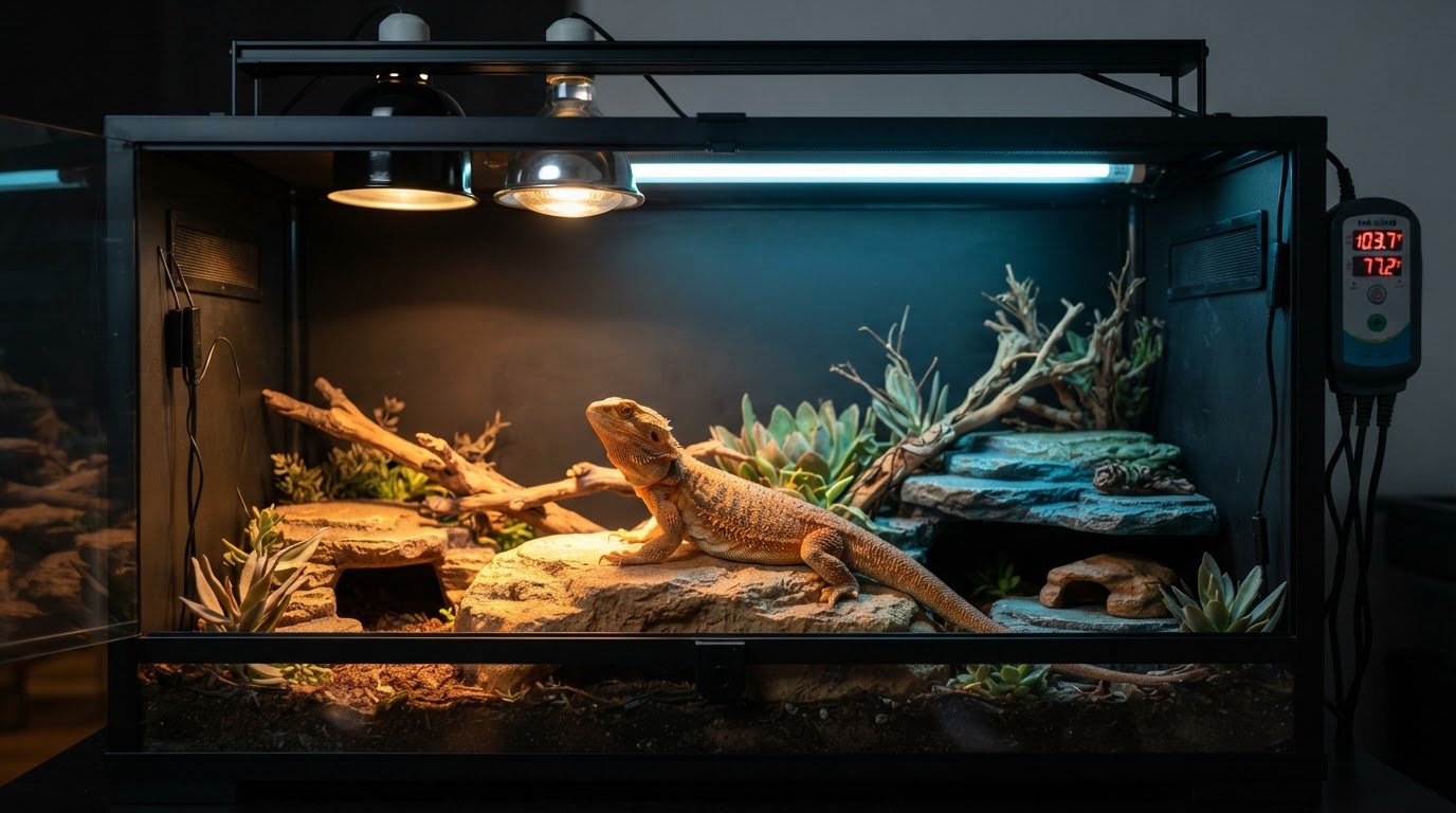 The Critical Role of Heating and Lighting in Reptile Care