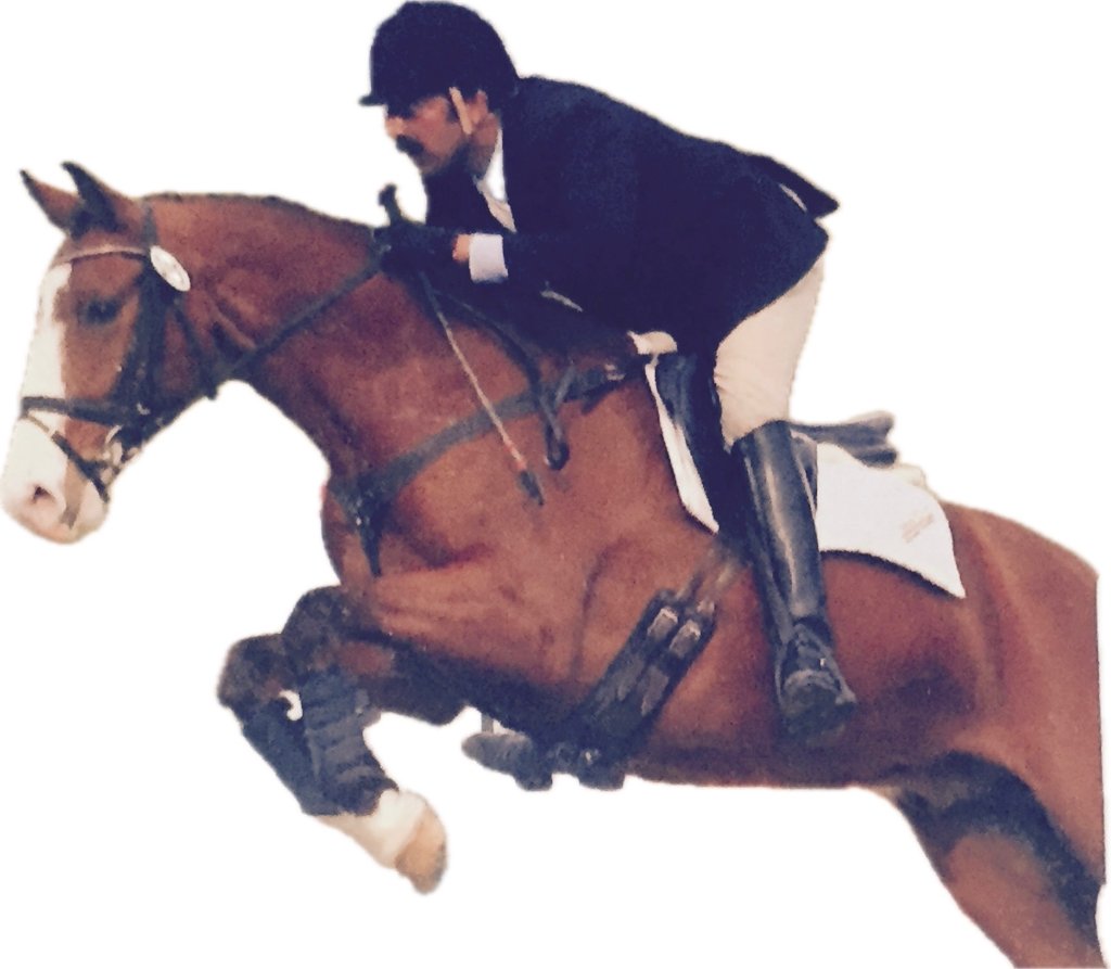 Nadeem Noon - founder of Up-N-Over Stables