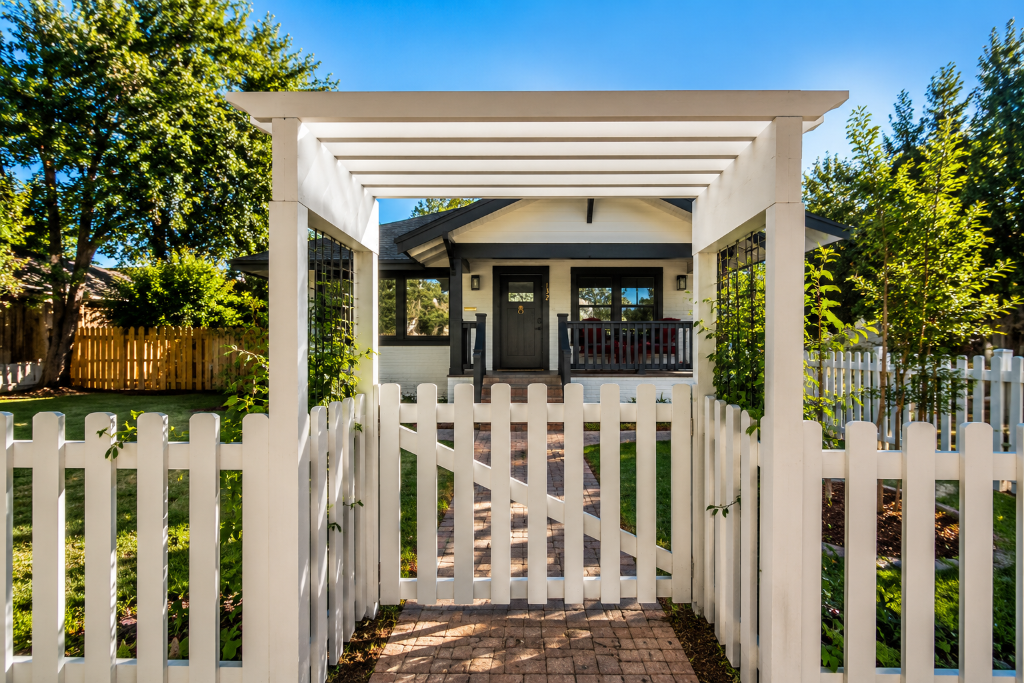 The White Picket Bungalow exterior