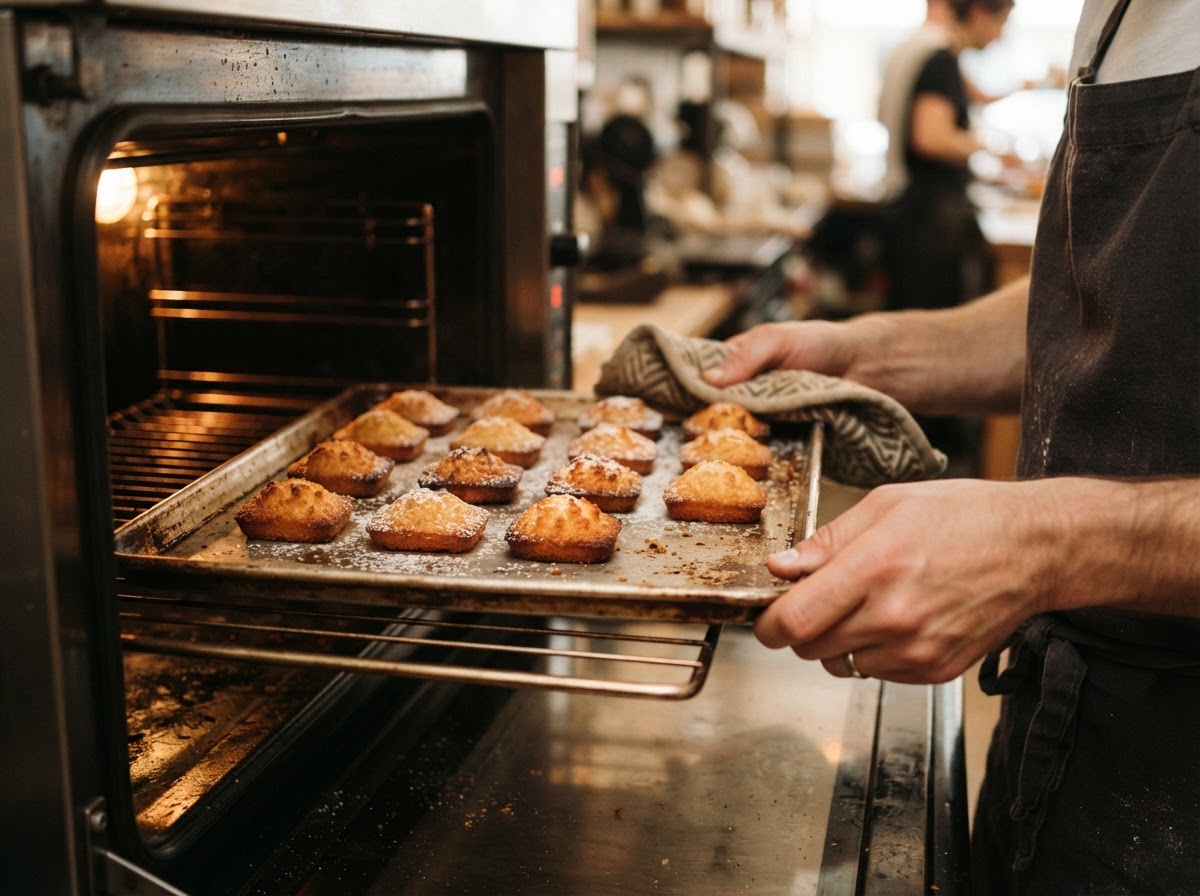Freshly baked cakes