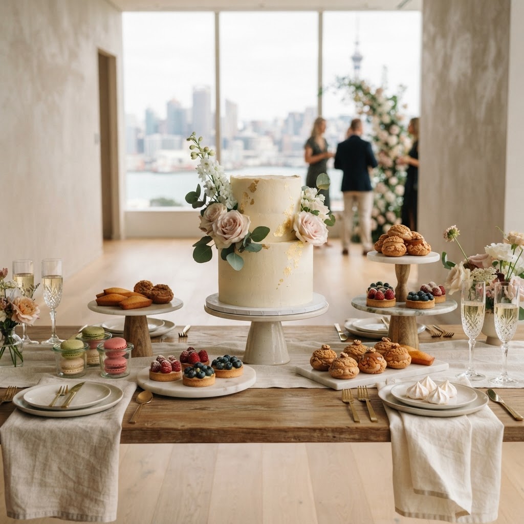 Catering Cakes and Dessert Tables for Auckland Events