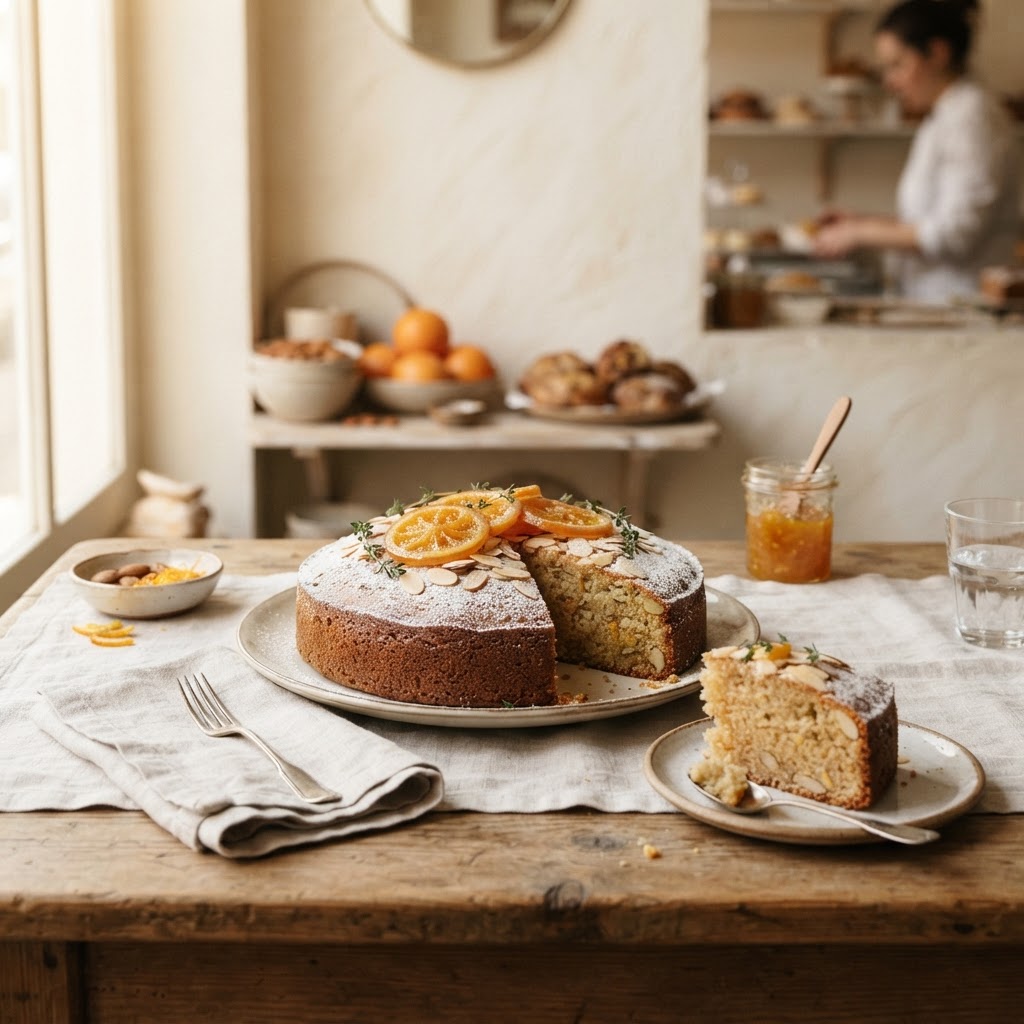 My Favorite Orange Almond cake