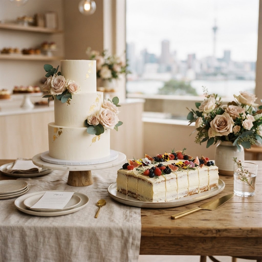 Slab Cakes vs Tiered Cakes: Feeding a Crowd in Auckland