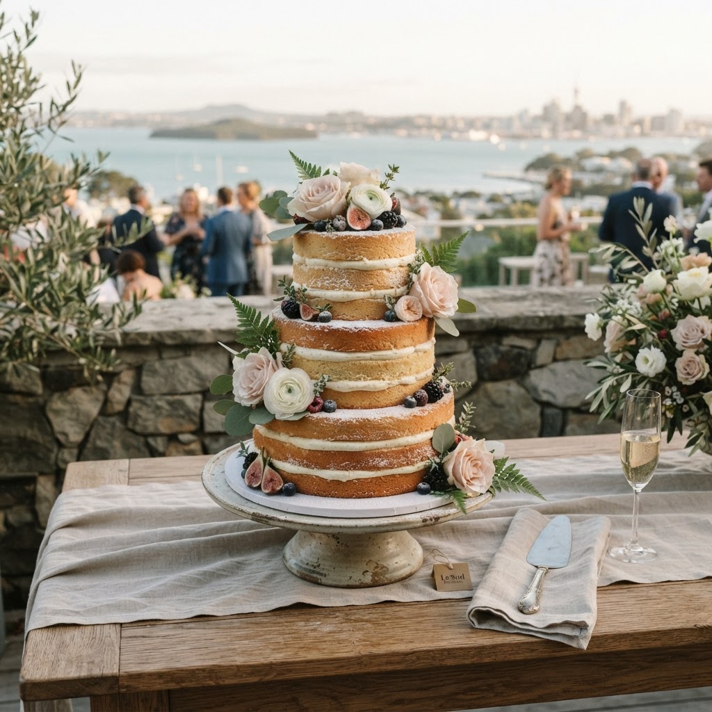 Naked Cakes: The Rustic Style Suiting Auckland Weddings