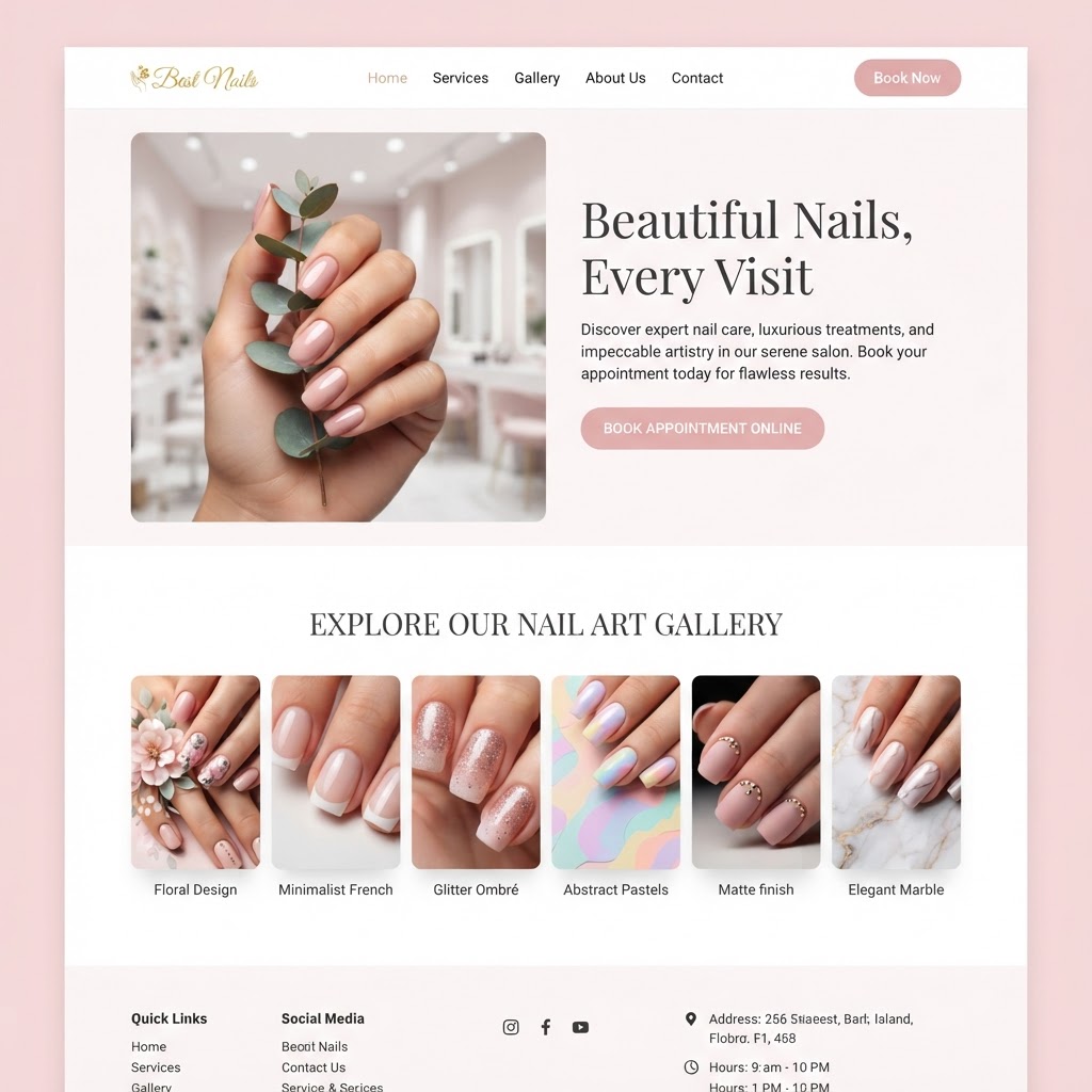 Best Nails website