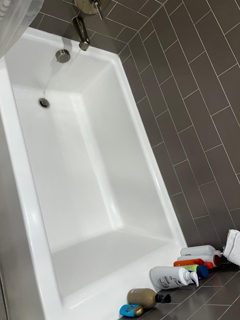 After cleaning