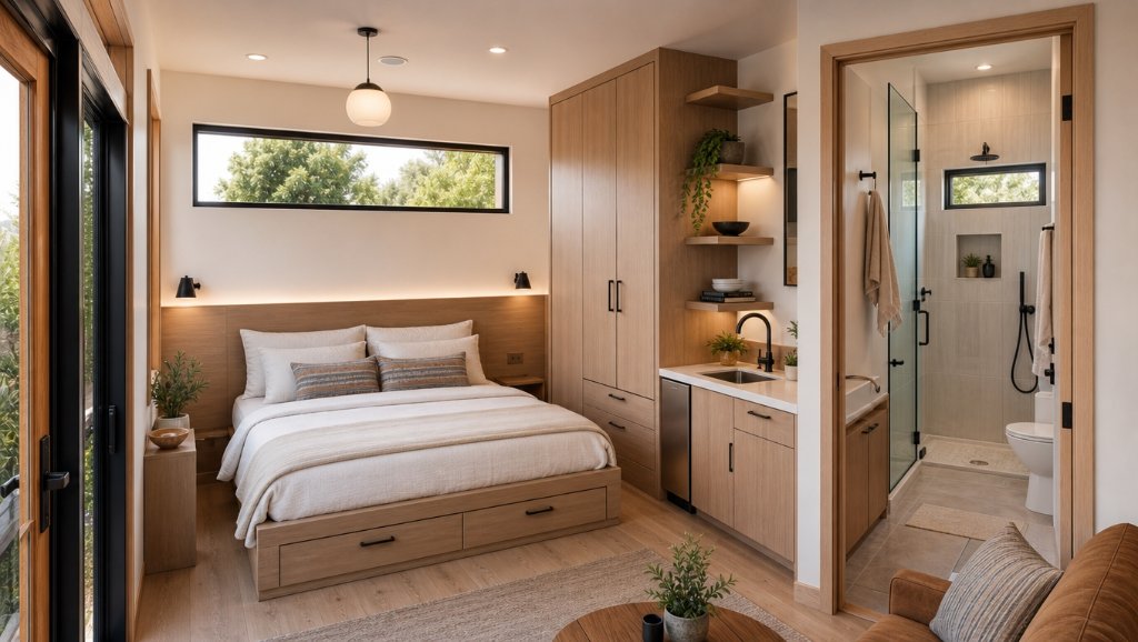 Bedroom & Bath