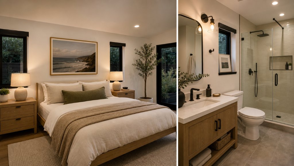Bedroom & Bath