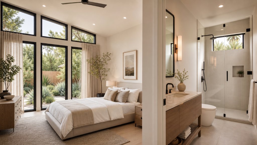 Bedroom & Bath