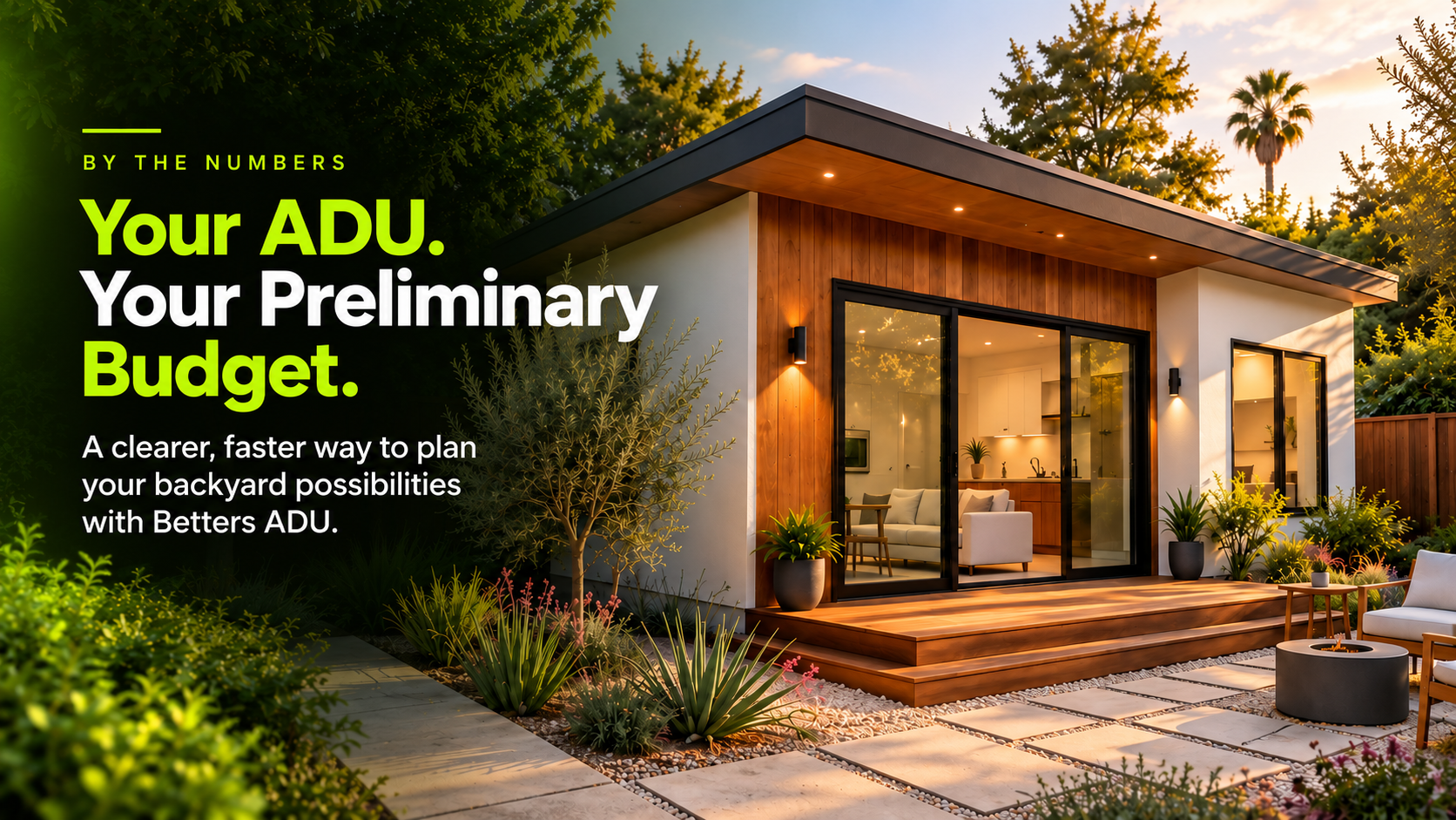Modern ADU concept rendering