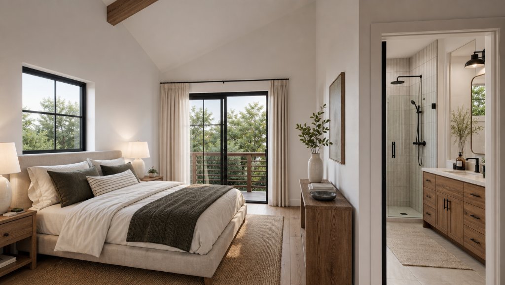 Bedroom & Bath