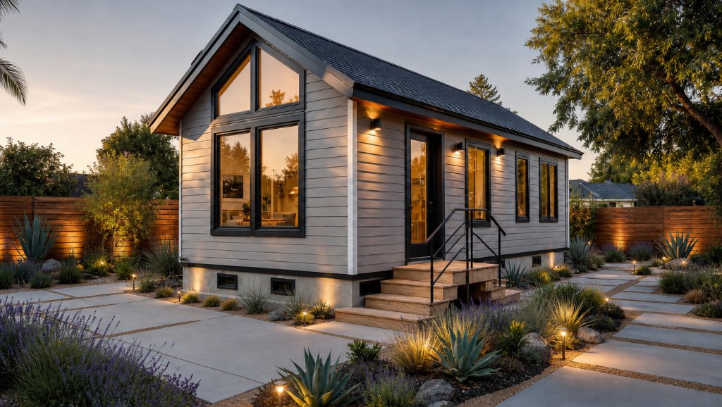 High-Ceiling Tiny Home