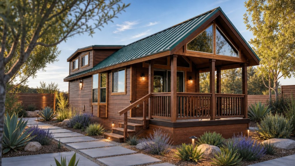 Rustic Wood Cabin