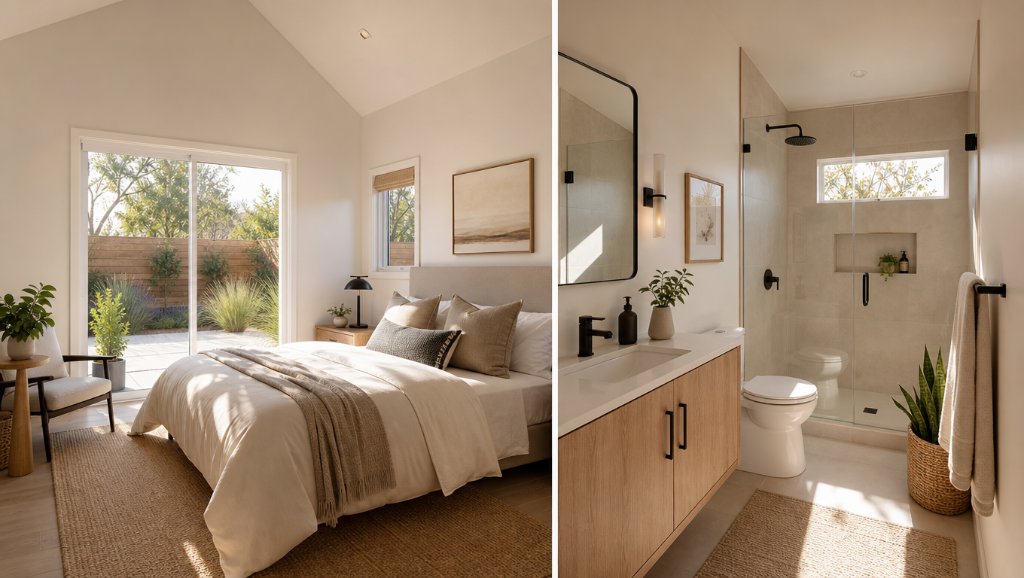 Bedroom & Bath
