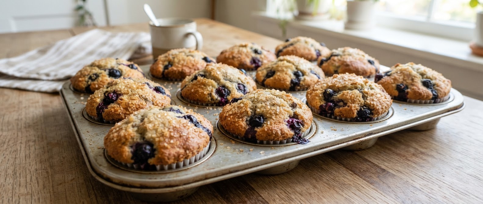 Even More Perfect Blueberry Muffins