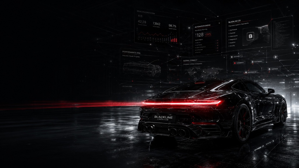 Blackline Creative cinematic performance environment