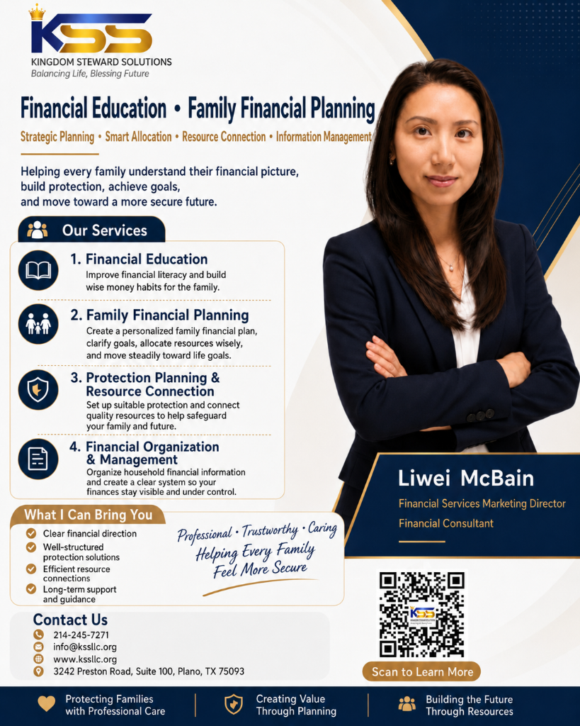 Liwei McBain — Financial Services Marketing Director & Financial Consultant
