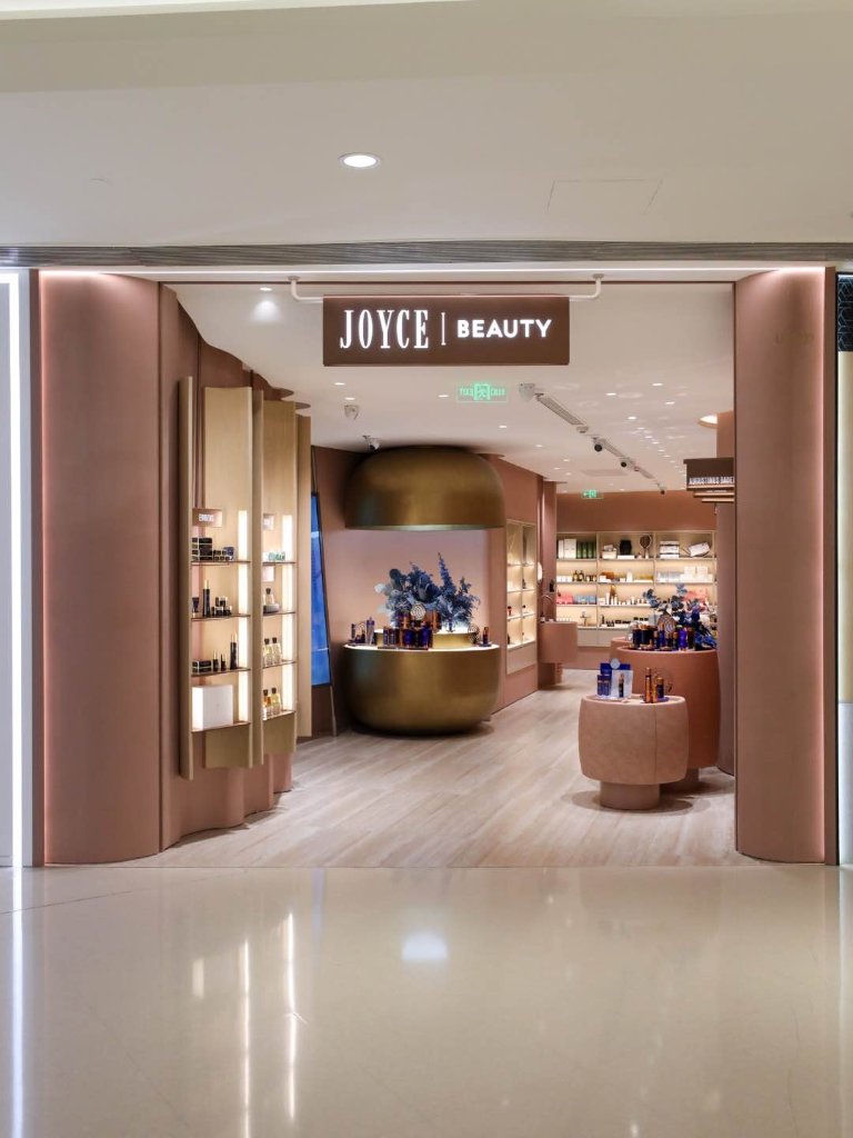 A view into the store from the entrance