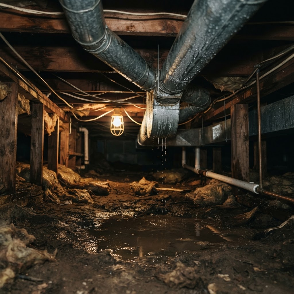 Why a Wet Crawl Space Increases Energy Bills in Middle Tennessee