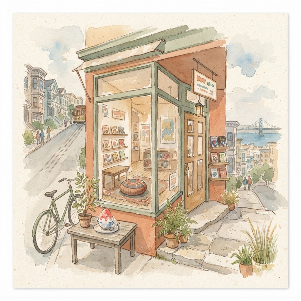 Comix Experience & Divisadero Stroll